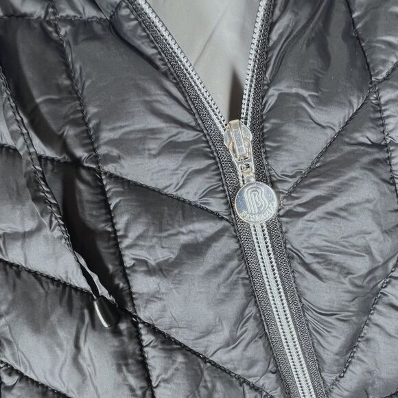 Bernardo Black Puffer Jacket - Picture 3 of 15